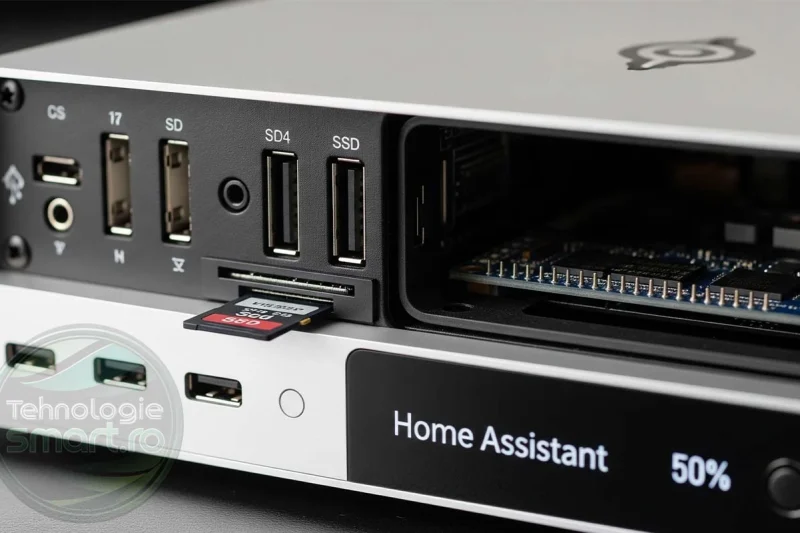 Home Assistant pe SD Card sau SSD ?