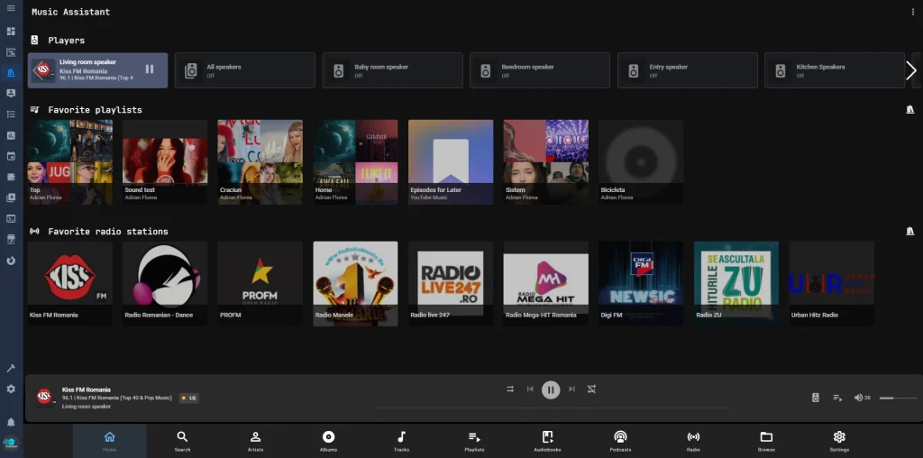 MUSIC-ASSISTANT-integrare-Home-Assistant