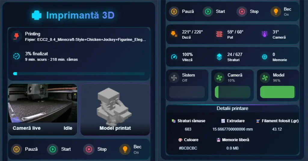 Elegoo Centauri Carbon 2 - Home Assistant Elegoo Centauri Carbon 2 - Home Assistant